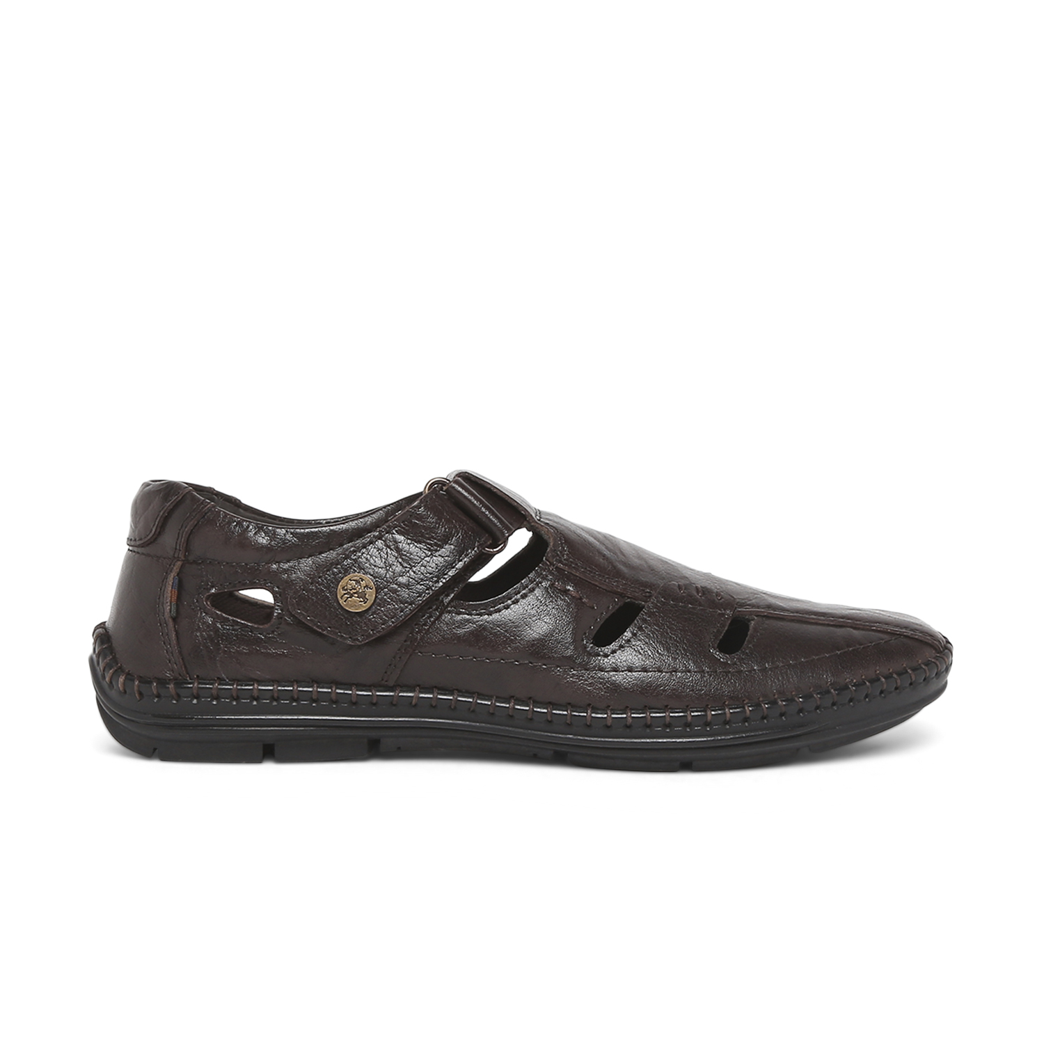 Buy Buckaroo: Y PRIMO Genuine Leather Brown Casual Open Sandal For Mens  Online at Best Prices in India - JioMart.